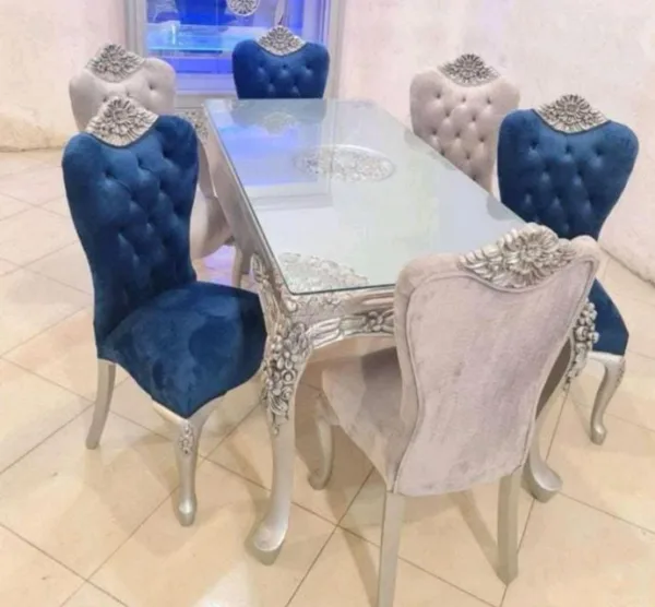 سفرة شامبين فضي