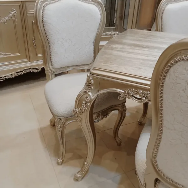 طقم سفرة خشب زان