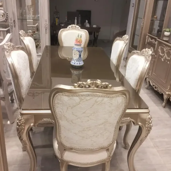 غرفة سفرة كلاسيك زان