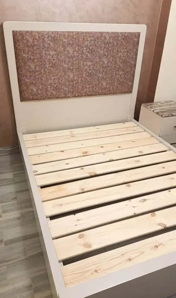 غرفة نوم بتنجيد قماش