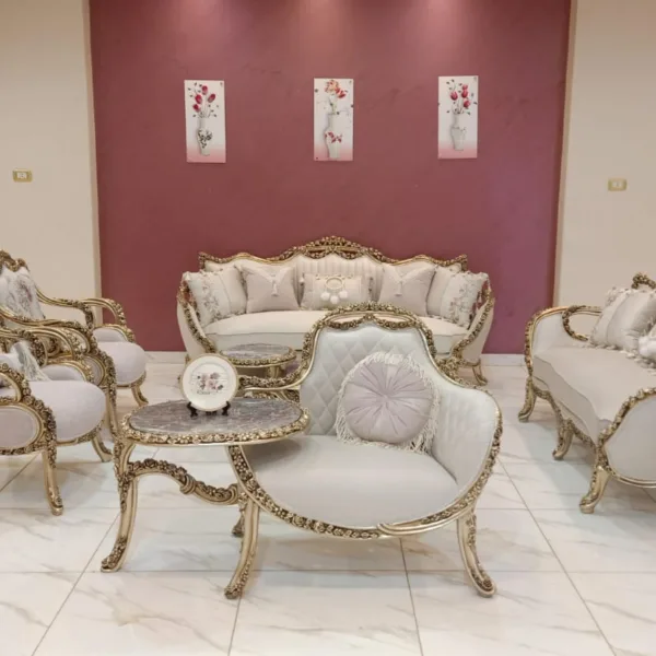 لمسة الملوك طقم صالون فاخر