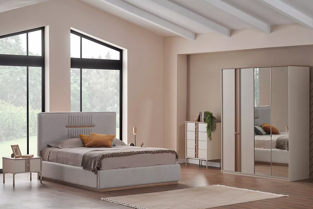 فيينا العصرية باقة غرف النوم والسفرة والليفينج 3 فيينا العصرية باقة غرف النوم والسفرة والليفينج - الصورة 3