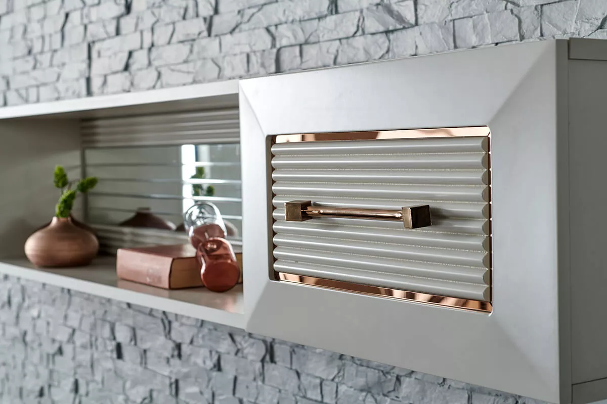 شاين الأنيقة وحدة تلفزيون 3 شاين الأنيقة وحدة تلفزيون - الصورة 3