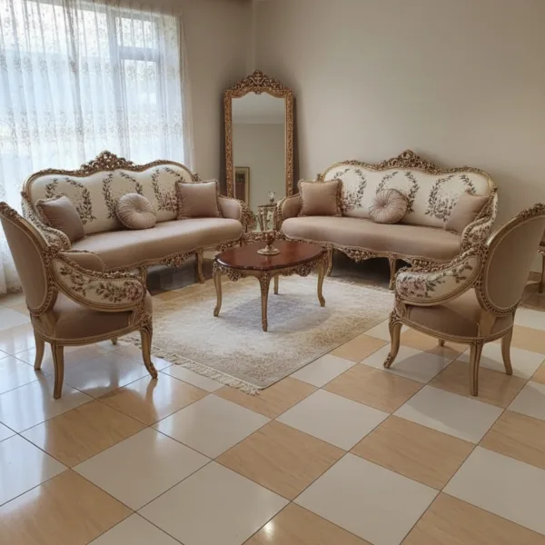 الفخامة الملكية صالون كلاسيك